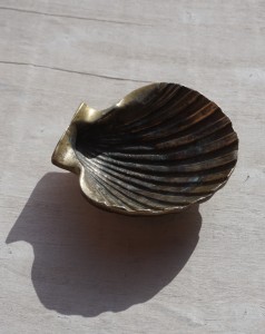 Paterka popielnica muszla muszelka  I vintage