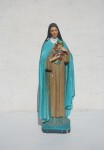 Święta Teresa figura gipsowa vintage