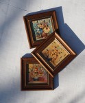 Obrazek miniatura kwiaty zestaw 3 szt. vintage