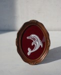 Rezerwacja Delfin koronka obrazek vintage