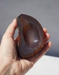 Paterka popielnica kamień polerowany vintage