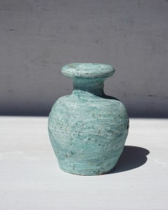 Wazon wazonik turkusowy vintage