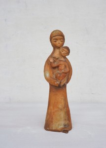Figurka Madonna z Dzieciątkiem vintage