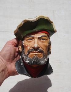 Pirat dekoracja ścienna Captain Morgan vintage