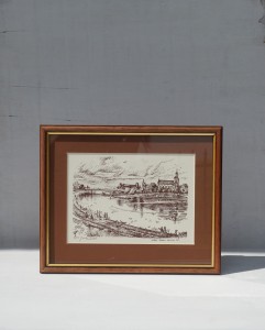 Grafika "Wisła" Kraków obraz 