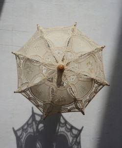 Parasolka dla lalki dekoracja vintage