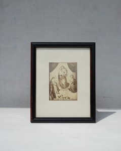 Obrazek religijny vintage 
