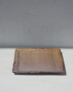 Talerz kwadratowy ceramiczny patera vintage