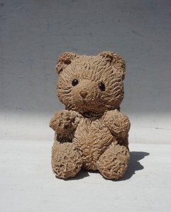 Miś dekoracja ścienna vintage
