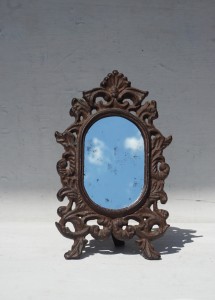 Lustro lusterko stojące vintage