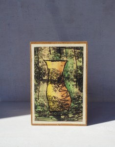 Grafika obraz martwa natura dzban vintage