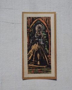 Grafika obraz dziewczyna I vintage 