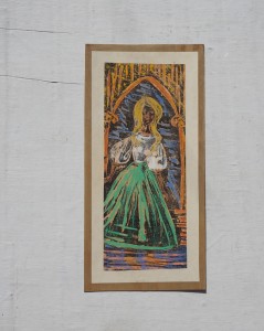 Grafika obraz dziewczyna II vintage