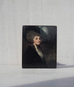 Obrazek portret dama vintage